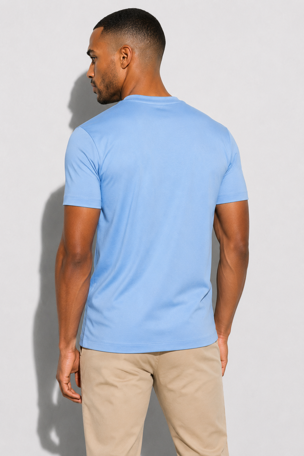 Mercerized T-shirt — Light Blue — Mercerized Cotton T-shirts