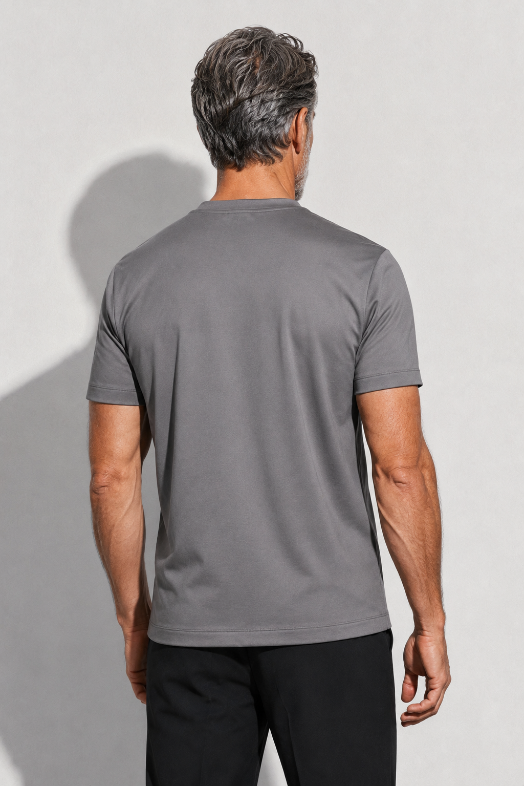 Mercerized T-shirt — Grey — Mercerized Cotton T-shirts