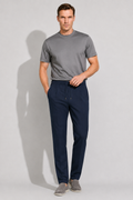 Smart Stretch Trousers — Navy — Smart trousers