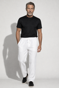 Linen Trousers — White — Linen Trousers