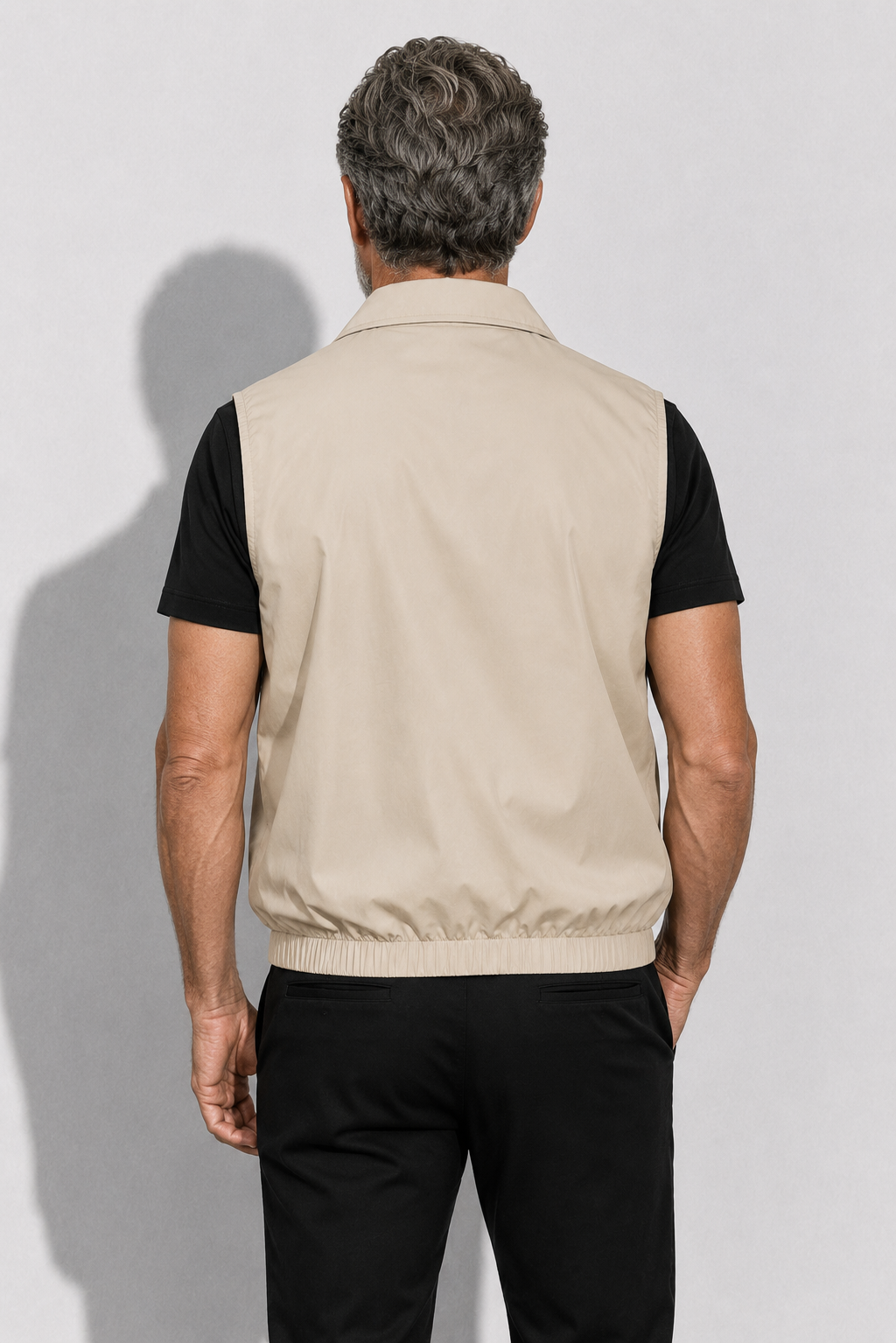 Lightweight Reversible Gilet — Beige — Lightweight Reversible Bodywarmers