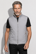 Reversible Padded Gilet — Grey — Heavyweight Reversible Bodywarmers