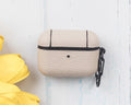 Leather AirPods 3 Case in Sandy Brown