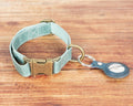 Leather Dog Collar in Chartreuse