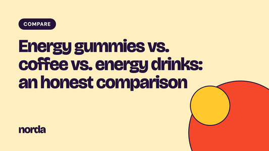 Energy gummies vs. coffee vs. energy drinks: an honest comparison