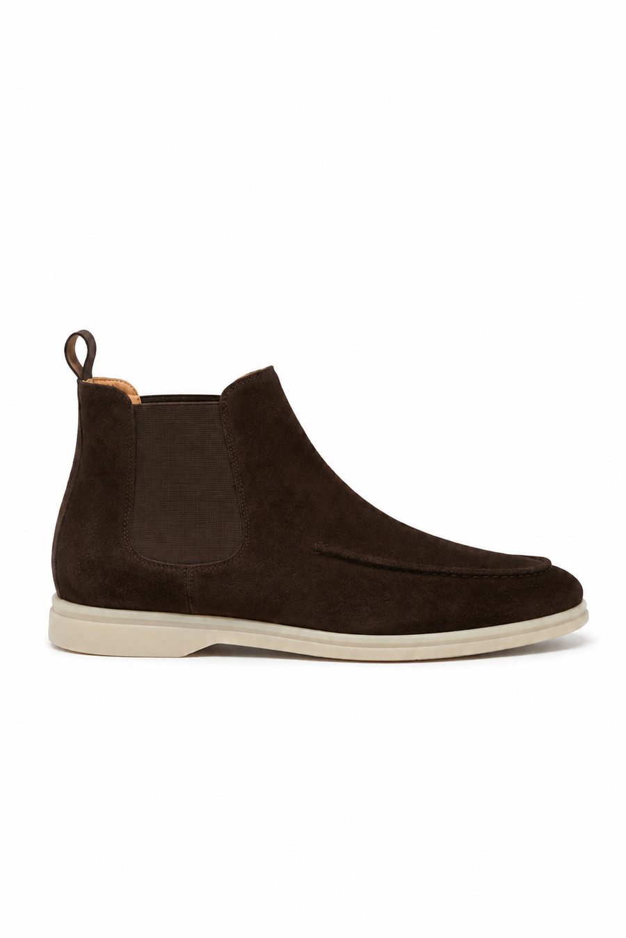 Suede Chelsea Boot — Coffee Brown — Ankle Boots