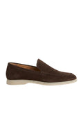 Suede Loafer — Dark Brown — Loafers