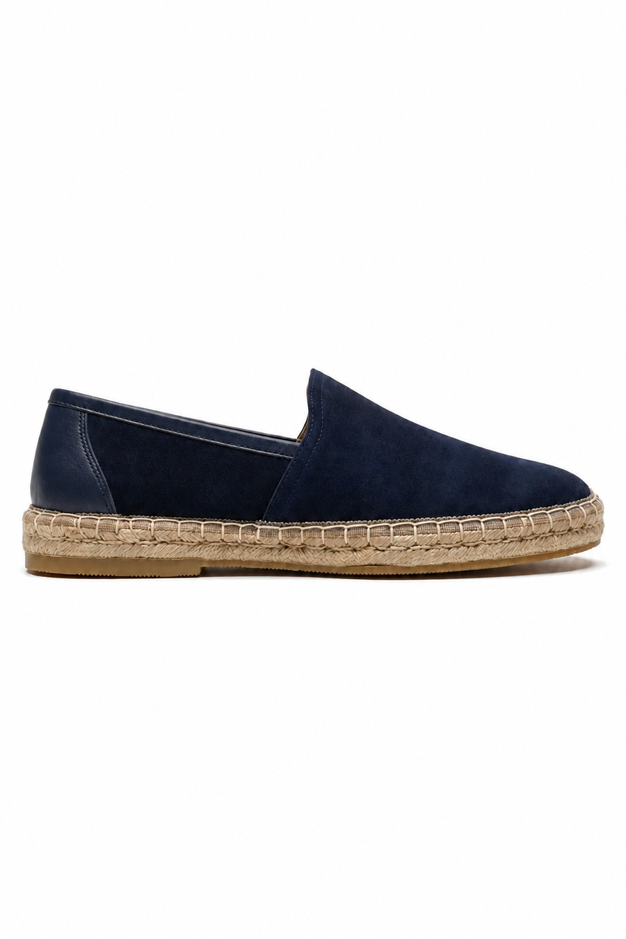 Minimal Espadrille Loafer — Navy Blue — Loafers