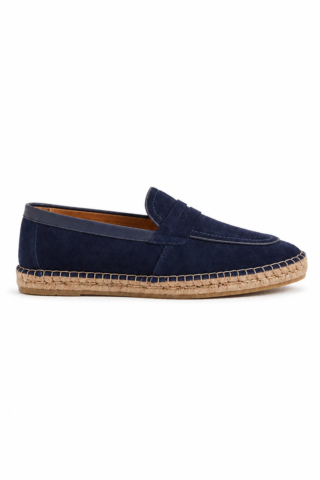 Horsebit Espadrille Loafer — Midnight Blue — Loafers