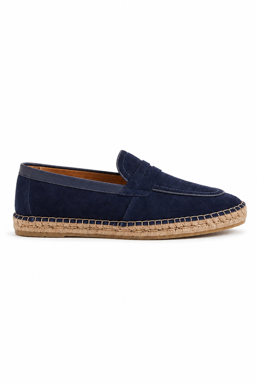 Horsebit Espadrille Loafer — Midnight Blue — Loafers