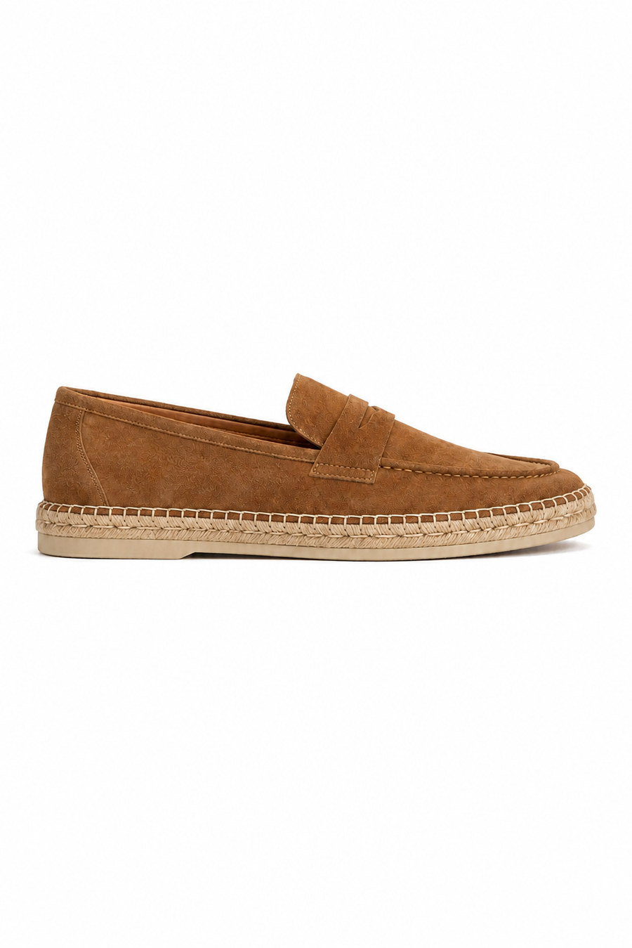 Horsebit Espadrille Loafer — Camel — Loafers