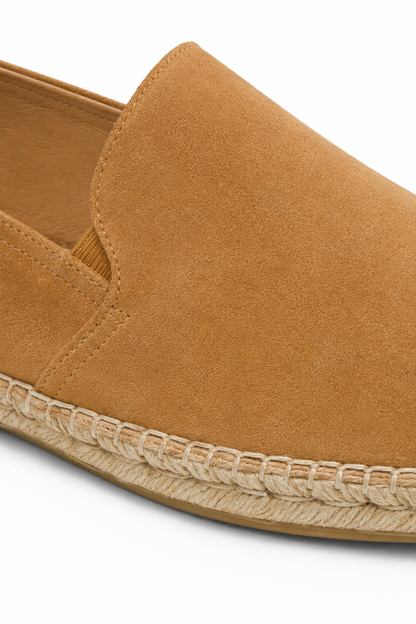 Minimal Espadrille Loafer — Camel — Loafers