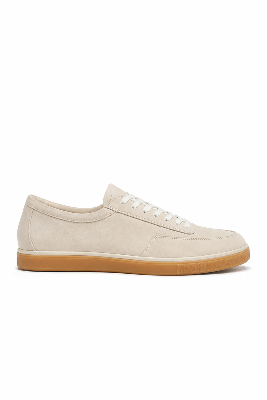 Gum-sole Suede Sneaker — Oat — Sneakers