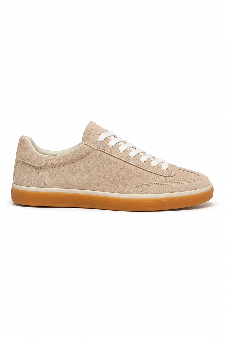Gum-sole Suede Sneaker — Golden Beige — Sneakers
