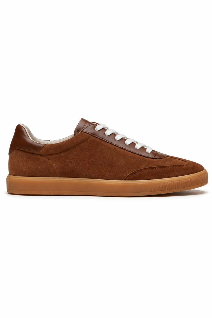 Gum-sole Suede Sneaker — Coffee Brown — Sneakers