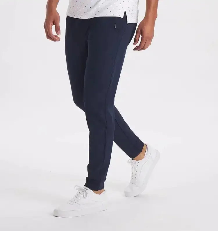 Men's Stretch Chino Trousers - Seven Colours - detail view | SAINT DOR