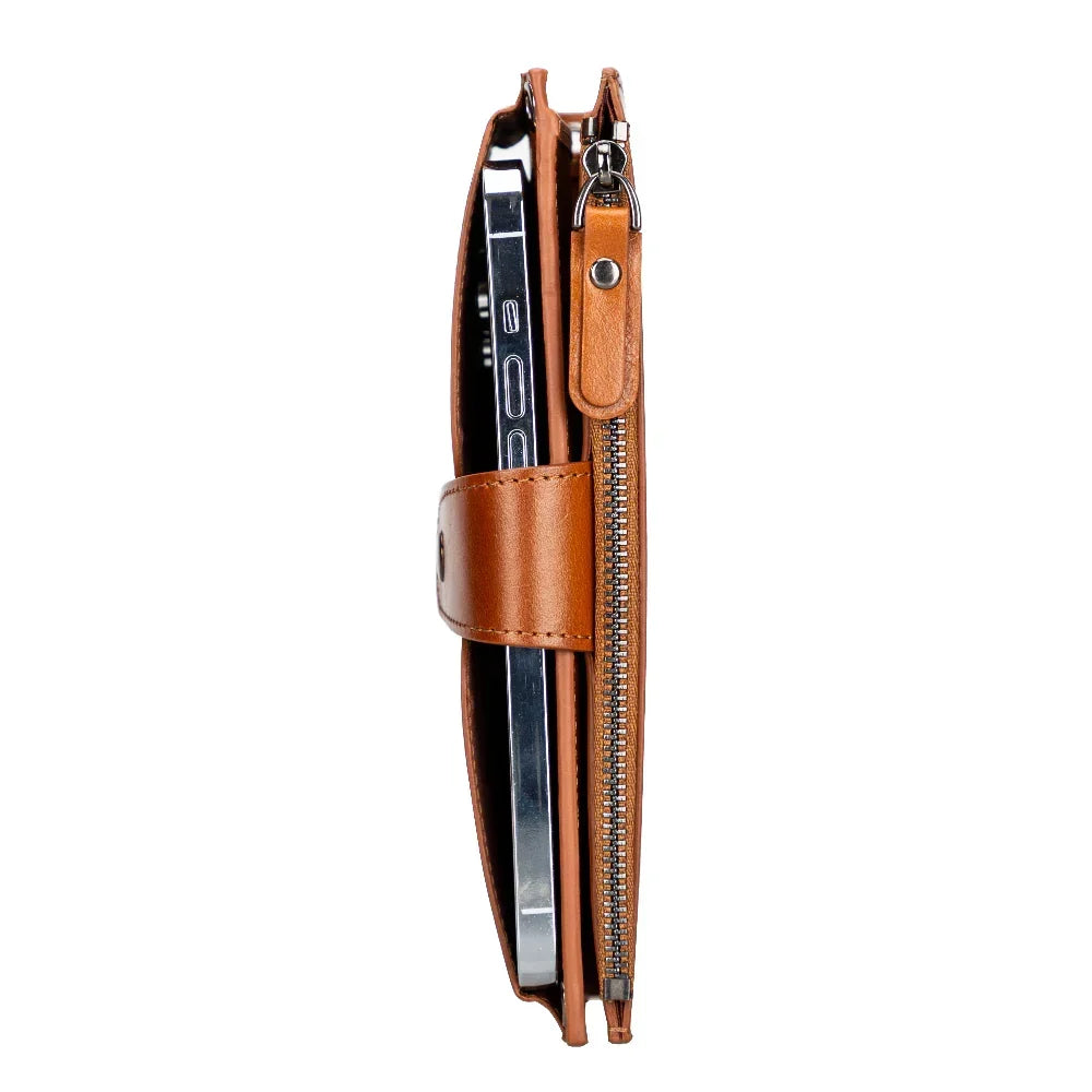 Leather Crossbody Phone Bag – Full-grain leather – view 6