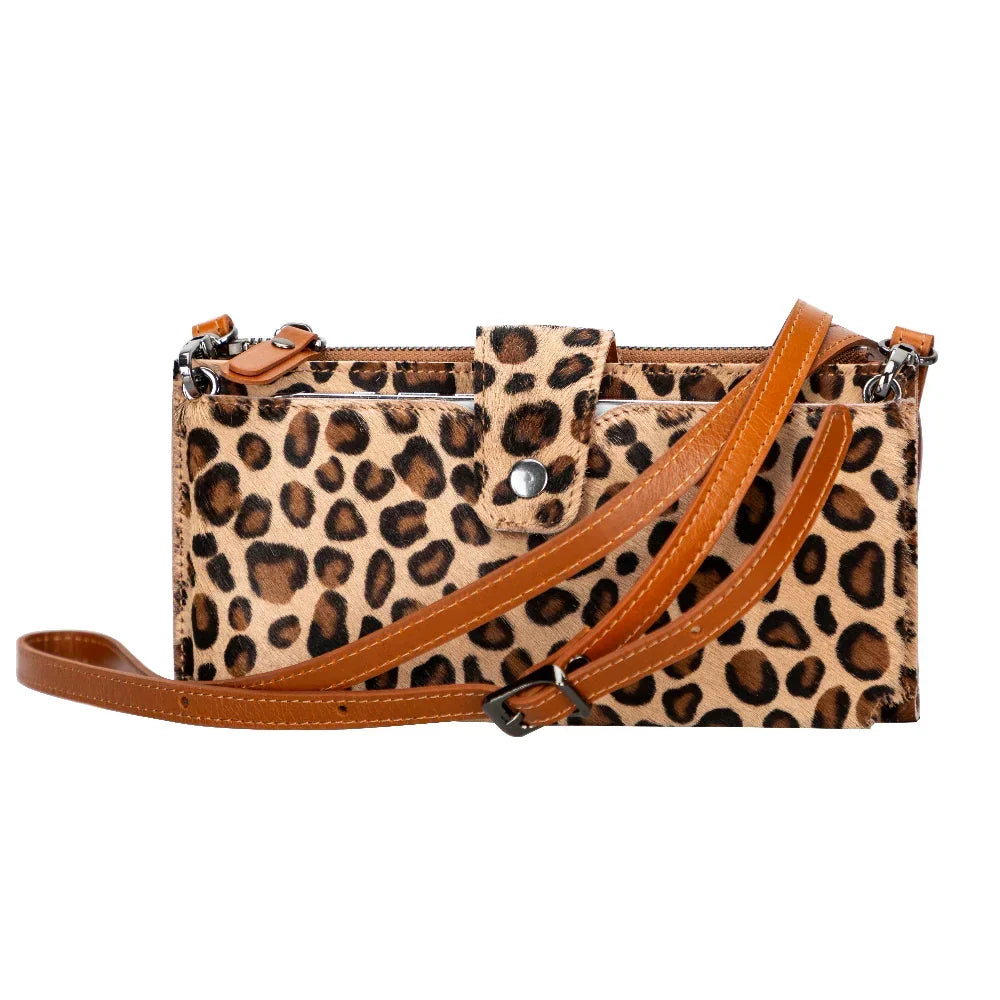 Leather Crossbody Phone Bag – Full-grain leather – view 10