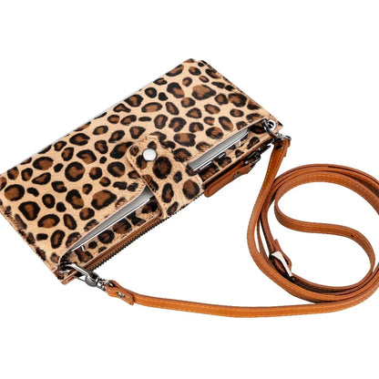 Leather Crossbody Phone Bag – Full-grain leather – view 9