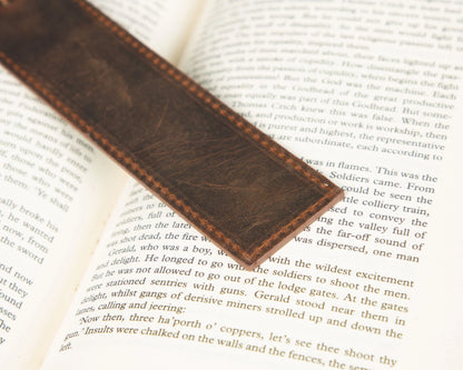 Leather Bookmark – Full-grain leather – view 4