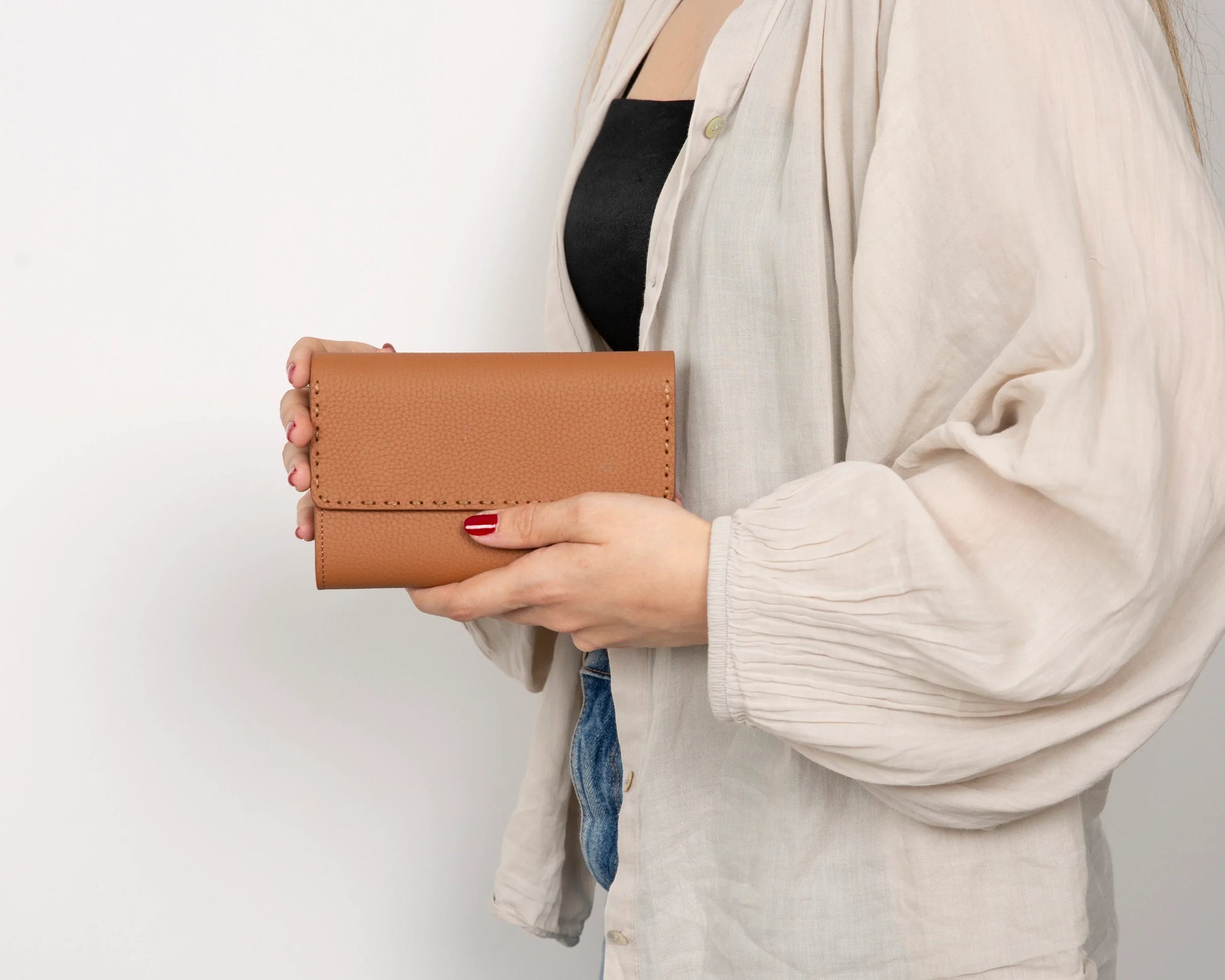 Women's Leather Wallet – Full-grain leather – view 9