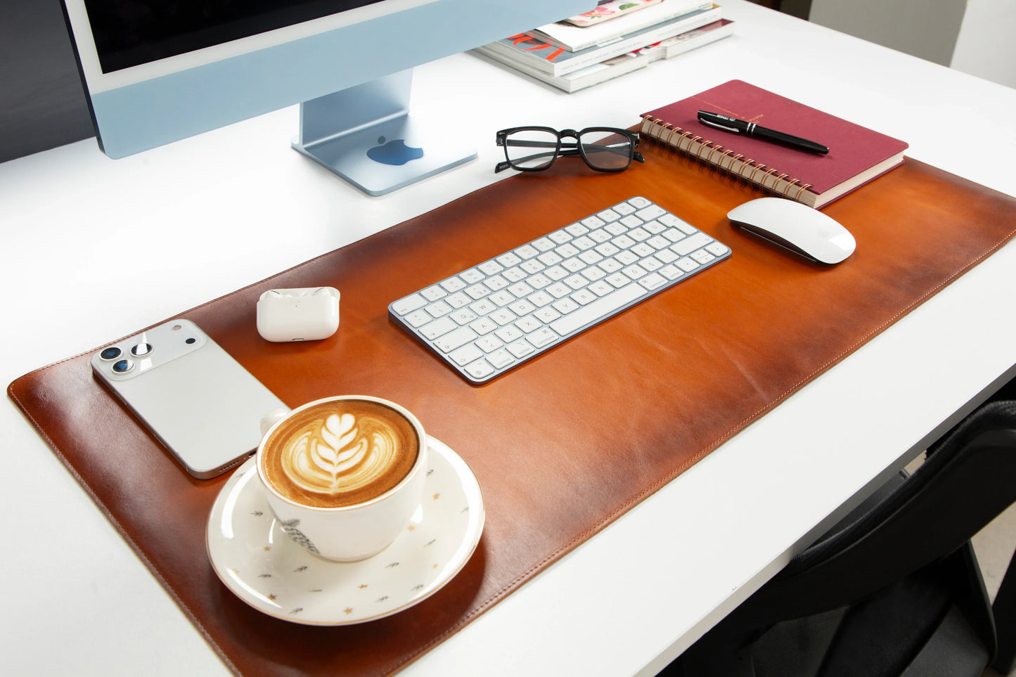 Leather Desk Mat – Full-grain leather – view 5