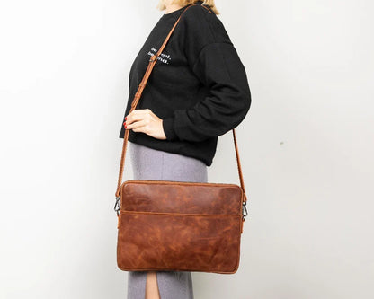 Laptop & Tablet Sleeve – Full-grain leather – view 6