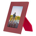 Leather Photo Frame in Carob Brown