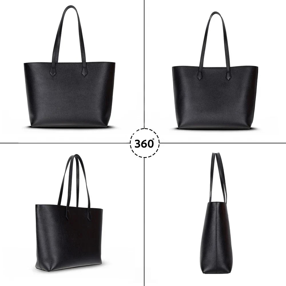 Women's Leather Bag – Full-grain leather – view 3