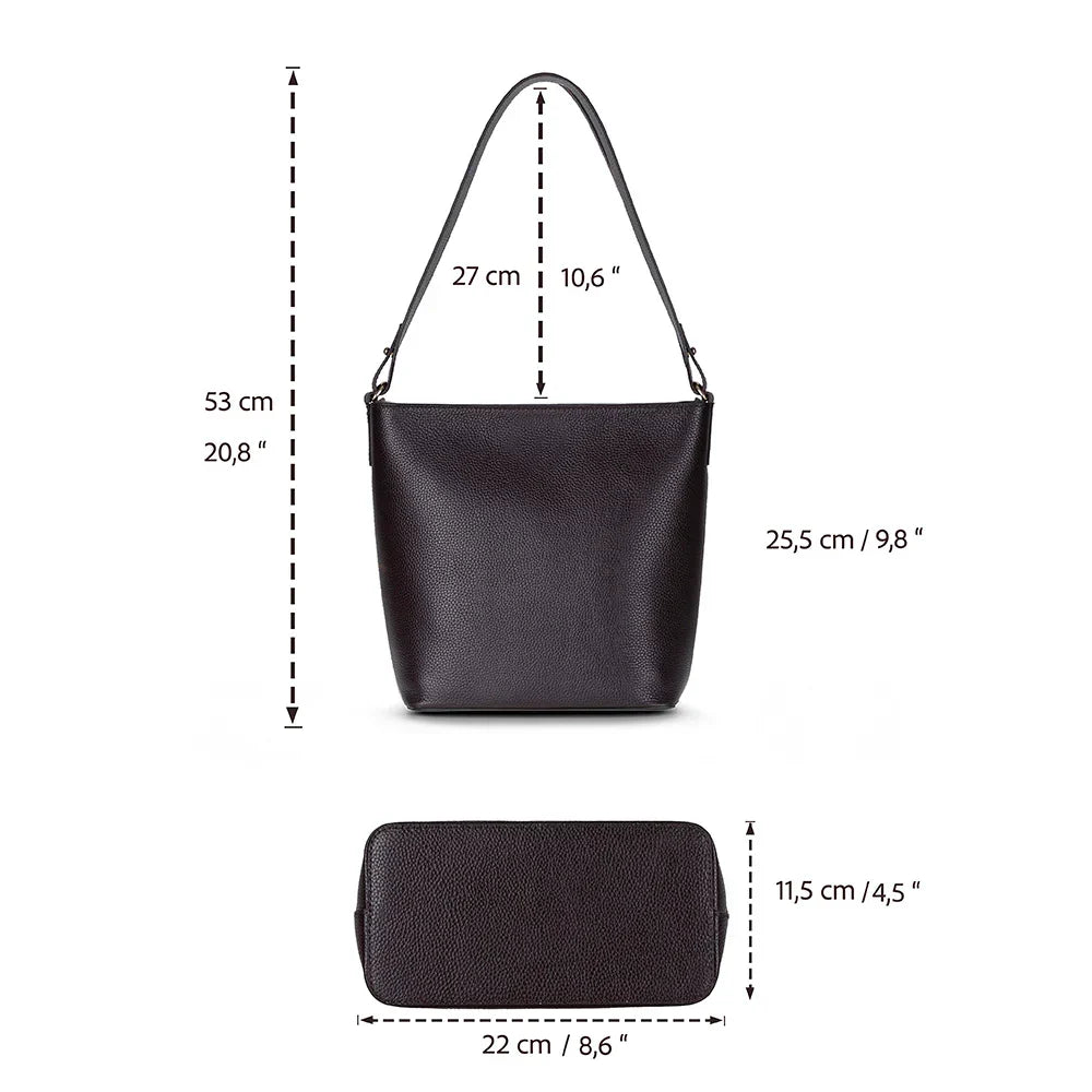 Women's Leather Bag – Genuine leather – view 8