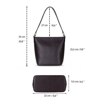 Women's Leather Bag – Genuine leather – view 8