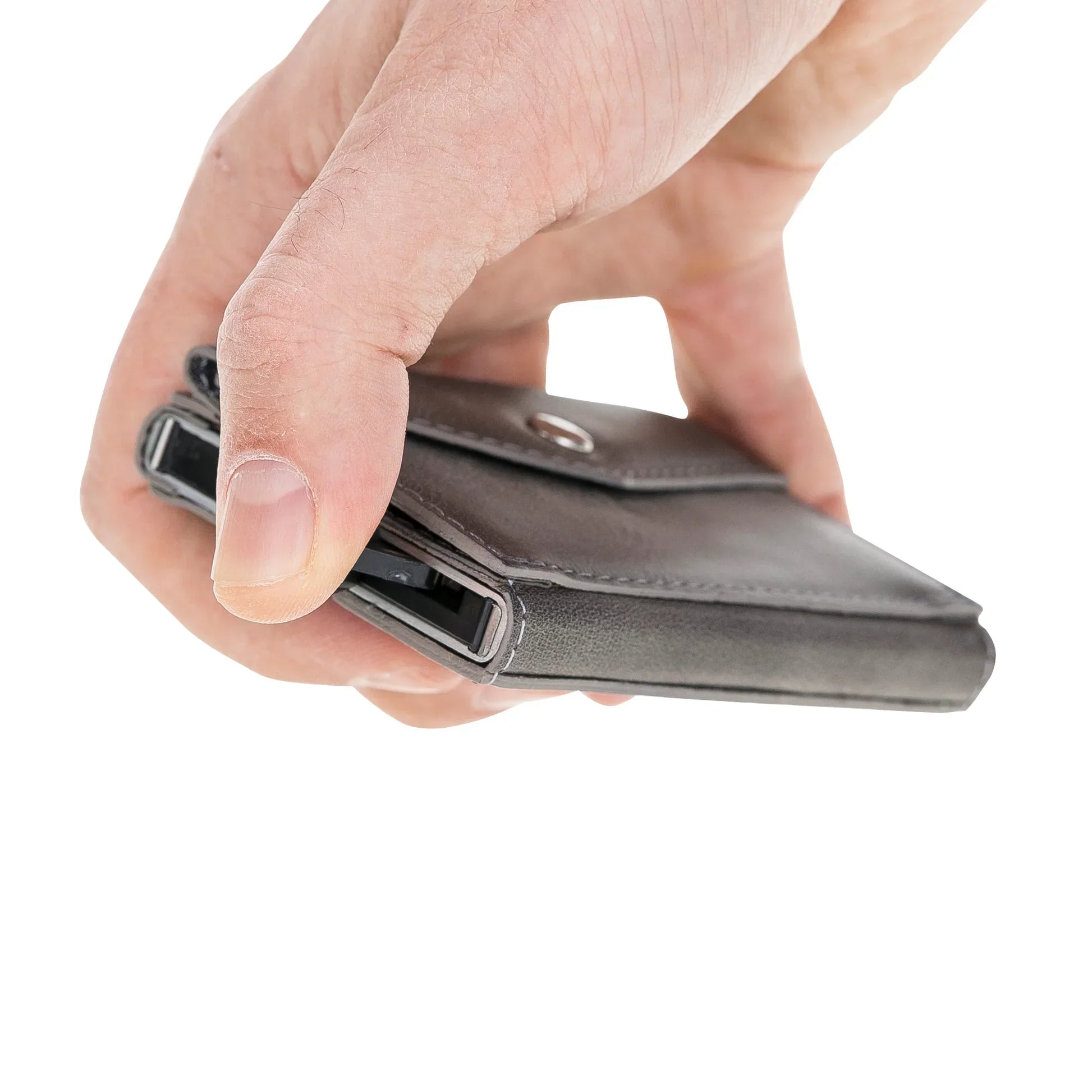 Leather Card Holder – Full-grain leather – view 3
