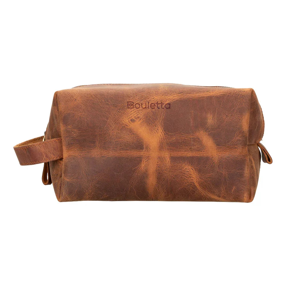 Leather Wash Bag – Full-grain leather – view 10