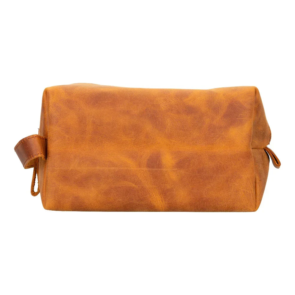 Leather Wash Bag – Full-grain leather – view 2