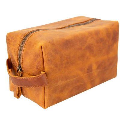 Leather Wash Bag – Full-grain leather – view 4