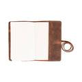 Leather Journal Cover in Tan Brown