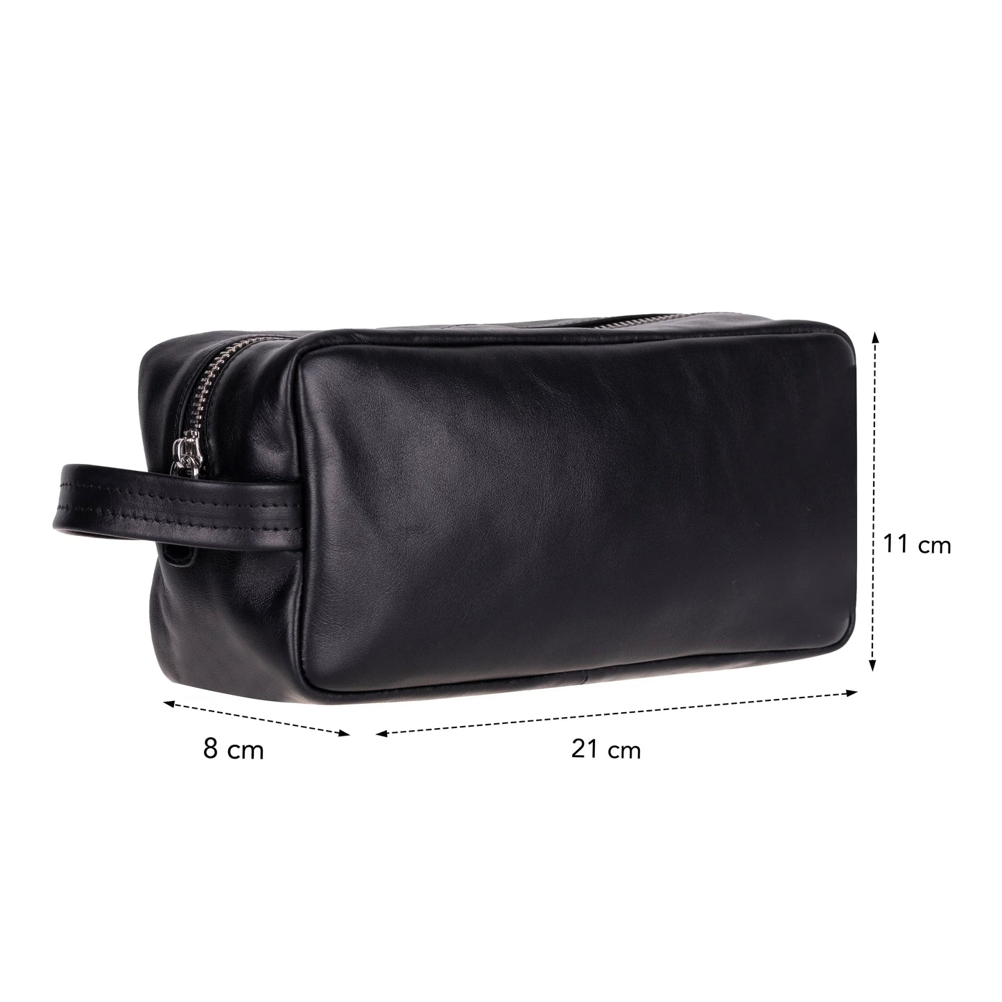 Leather Wash Bag – Full-grain leather – view 6