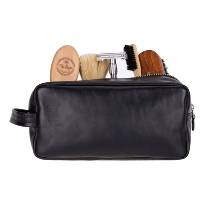 Leather Wash Bag – Full-grain leather – view 4