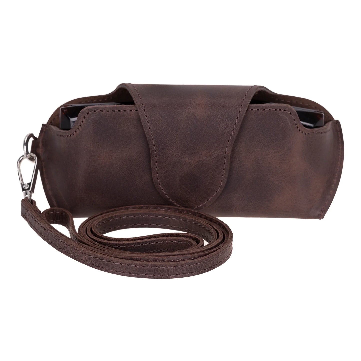 Leather Glasses Case – Genuine leather – view 2
