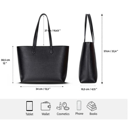Women's Leather Bag – Full-grain leather – view 4