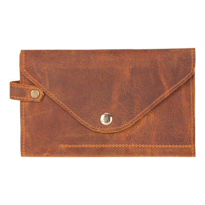 Women's Leather Wallet in Moccasin