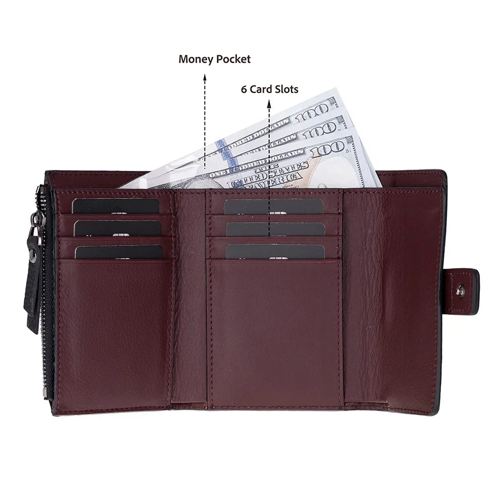 Women's Leather Wallet – Full-grain leather – view 5