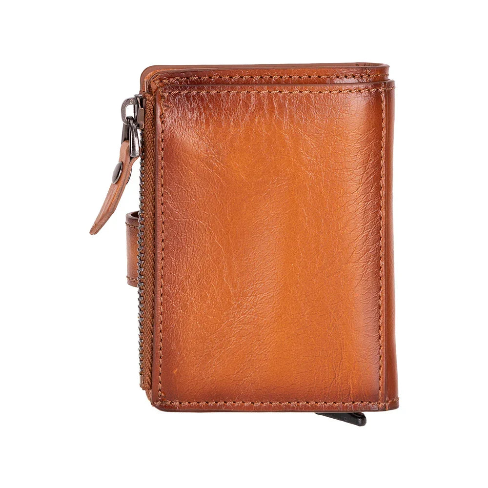 Leather Card Holder – Full-grain leather – view 2