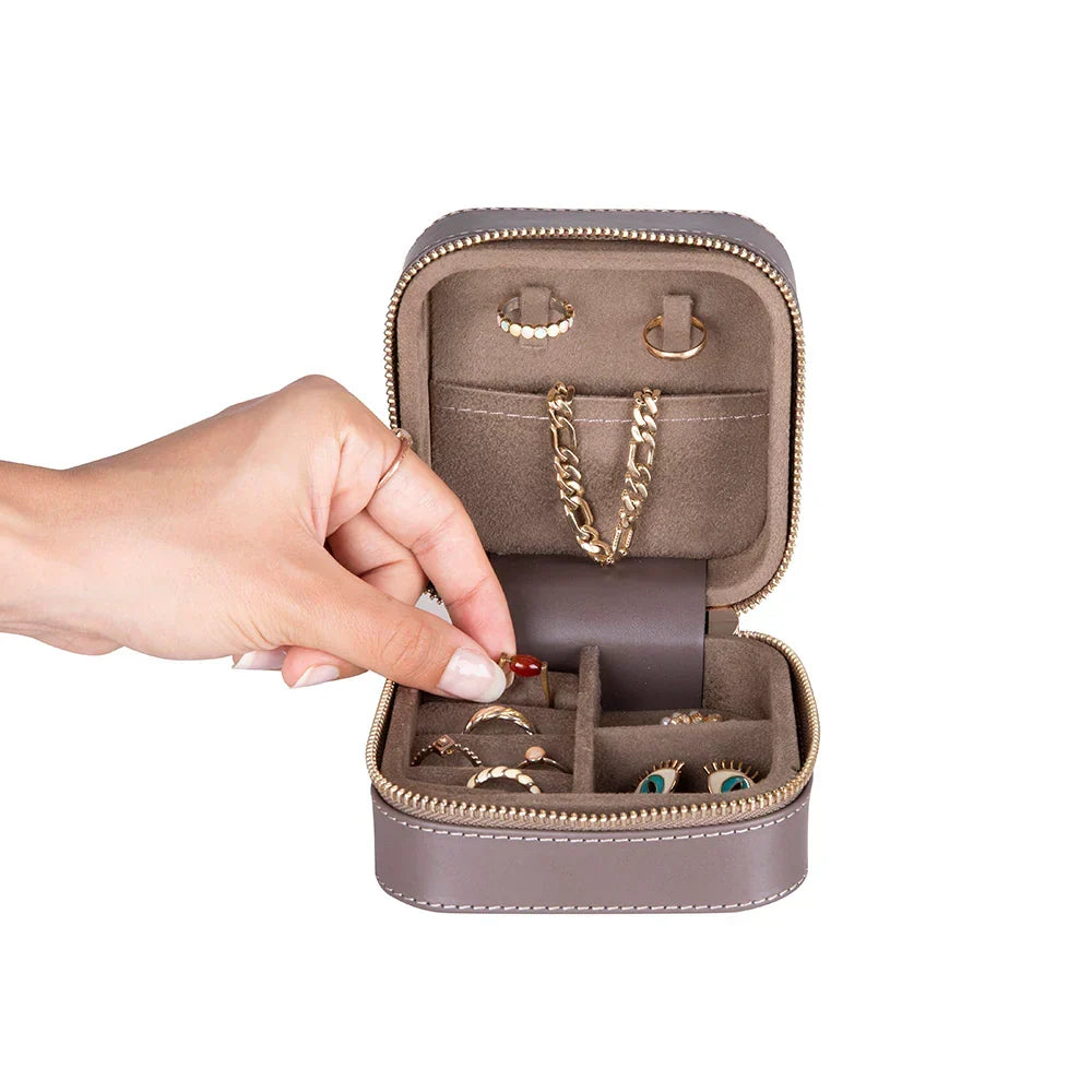 Leather Jewellery Box – Full-grain leather – view 2