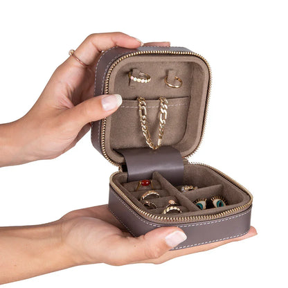 Leather Jewellery Box – Full-grain leather – view 3