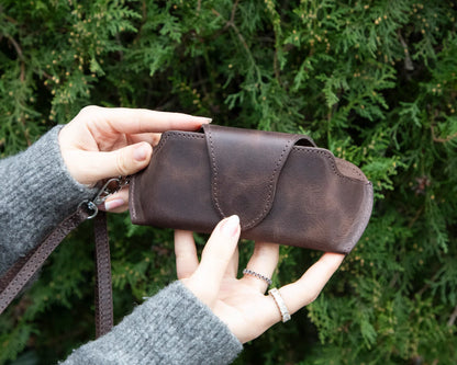 Leather Glasses Case – Genuine leather – view 6