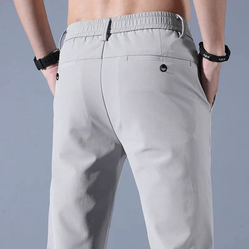Men's Slim Fit Golf Trousers - lifestyle view | SAINT DOR