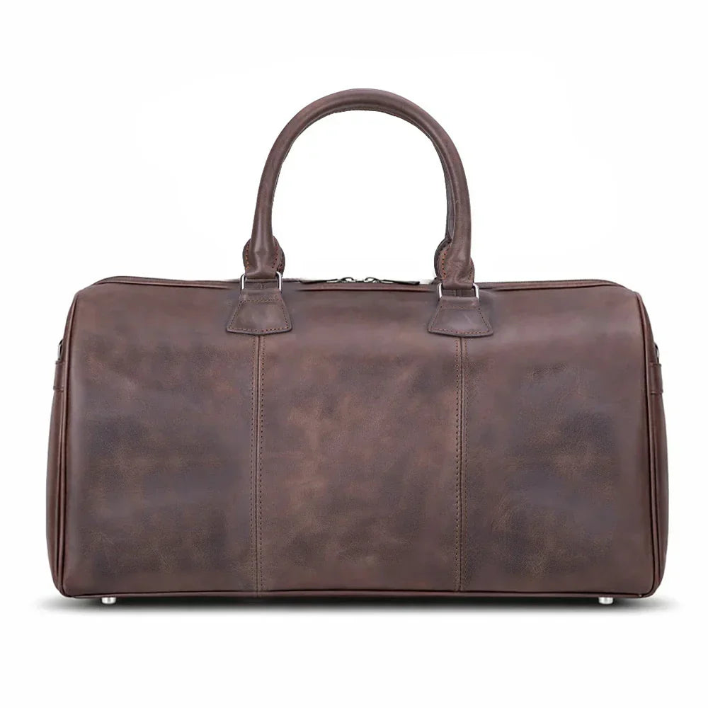 Leather Weekend Bag – Full-grain leather – view 5