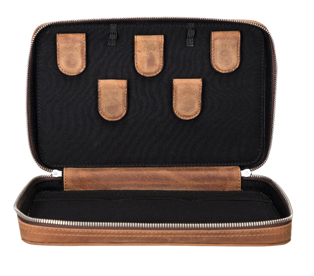 Leather Cable Organizer – Full-grain leather – view 2