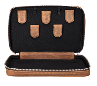 Leather Cable Organizer – Full-grain leather – view 2